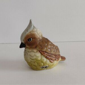 Vintage Josef Originals Hand Painted Bird Candle Holder Figurine Small